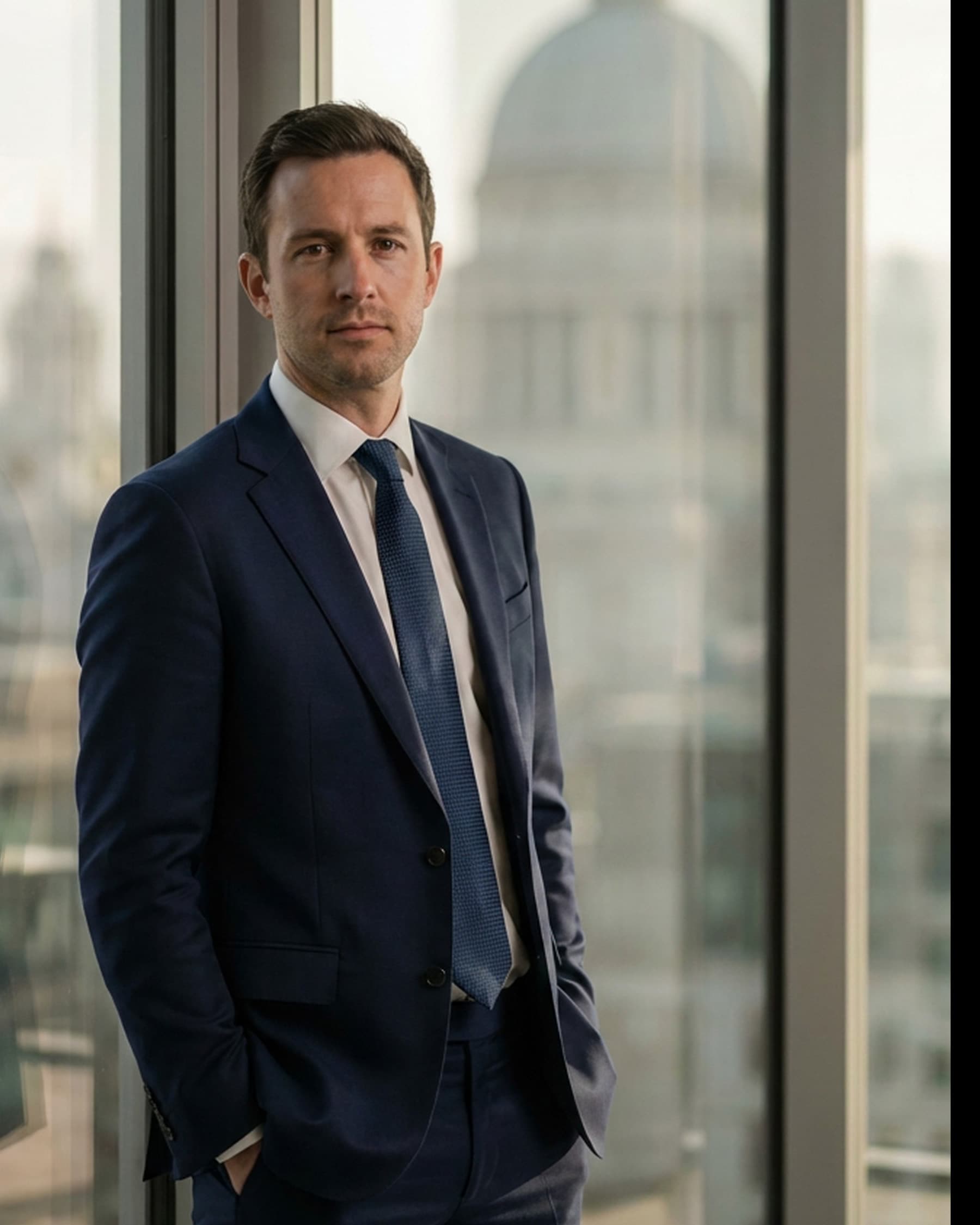 Senior executive professional portrait